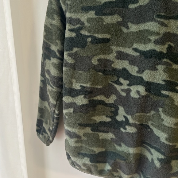 Eddie Bauer Camouflage Fleece Sweatshirt Boys Size Small or 7/8 - Picture 10 of 12